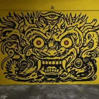 نقاشی دیواری