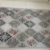 گلیم طوسی رنگ سالم