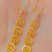 گوشواره حلقه ای و آویز|جواهرات|خرم‌آباد, |دیوار