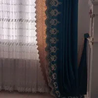 پرده با والن|پرده، رانر، رومیزی|محمدیه-قزوین, |دیوار