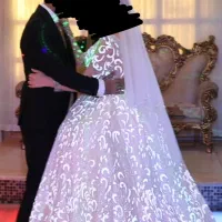 لباس عروس شیک شب نما