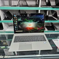 لپتاپ HP در حد آک و صفحه لمسی i7 نسل ۸ رم ۱۶