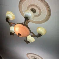 لوستر جفت پذیرایی و آشپزخانه|لوستر و چراغ آویز|شهریار, شهرک وائین|دیوار