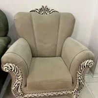مبل  7نفره راحتی در حد اک|مبلمان خانگی و میز عسلی|کرج, شاهین‌ویلا|دیوار