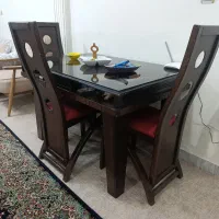 میز نهارخوری ۴نفره چوبی|میز و صندلی غذاخوری|تهران, افسریه جنوبی|دیوار