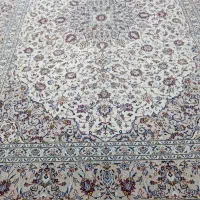 فرش 12متری دستباف کاشان کرم جفت