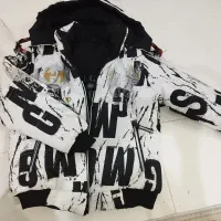 کاپشن دو رو پسرانه