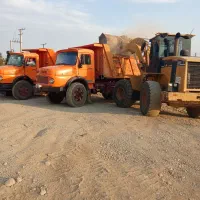 اجاره ماشین آلات راهسازی لودر کمپرسی گریدر غلطک