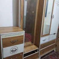 کمد لباس اینه دلاور|جاکفشی، کمد، دراور|مشهد, خواجه ربیع|دیوار