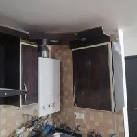 فروش فوری کابینت آشپز خانه فلزی در حد نو