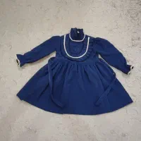 پیراهن مخمل کبریتی سایز۴۰مناسب یک سالو نیم تا۳سال|کفش و لباس بچه|مشهد, آبکوه|دیوار