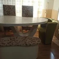 باسلام میز ناهارخوری ۶نفره