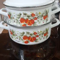 سرخ کن با روغن مولینکس فرانسه اصل و قابلمه لعابی