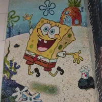 فرش کودک باب اسفنجی