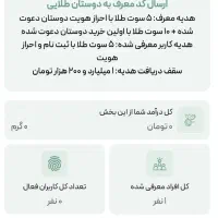 هدیه ۵ سوت طلا از ملی گلد