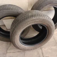 سه حلقه لاستیک یزد تایر ۲۰۵×۶۰×۱۵