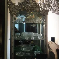 مبلمان ۷ نفره و میزناهارخوری ۸ نفره و ویترین|مبلمان خانگی و میز عسلی|تهران, خواجه نظام الملک|دیوار