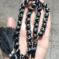 تسبیح  سندلوس نقره کوب فاخر