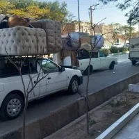 وانت بار اطلس بار ساوه حمل نقل اثاثیه منزل با کار