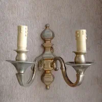 لوستر دیوار کوب برنز|لوستر و چراغ آویز|تهران, تهرانپارس غربی|دیوار