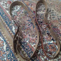 یک جفت کمربند چرم گاوی اصل زخیم 1/5 متری|کیف، کفش، کمربند|قم, قلعه کامکار|دیوار