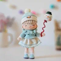 عروسک بافتنی|اسباب‌بازی بچه|اهواز, شهرک دانشگاه|دیوار