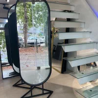 آیینه کپسولی پایه دار