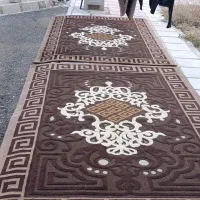 گلیم فرش طرح برجسته