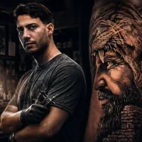 تاتو بدن به صورت حرفه ای