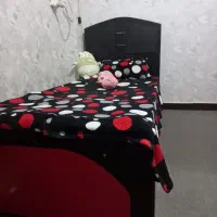 تخت یک نفره چوبی