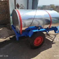 تانکر چرخدار گالوانیزه ساخت