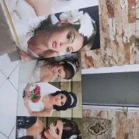 دو عدد تابلو بوم مدل عروس