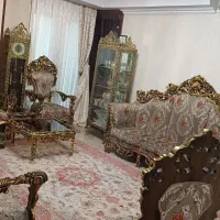 ست مبلمان استیل مصری به همراه میز تی وی|مبلمان خانگی و میز عسلی|تهران, شمسآباد|دیوار