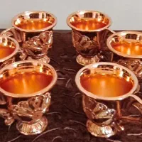 شات قهوه خوری مسی