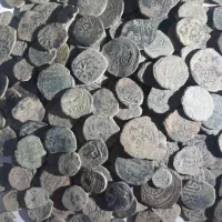 ۱۰۰عدد سکه قدیمی|کلکسیون سکه، تمبر، اسکناس|اصفهان, جاوان|دیوار