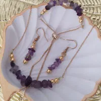 ست جواهراتی امتیست گوشوار،گردنی،دستبند|جواهرات|بندرعباس, |دیوار