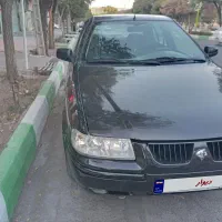 سمند ۹۱مشکی متالیک|خودرو سواری و وانت|شهرضا, |دیوار