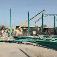 اجرای سقف شیروانی خرپا پوشش ایرانیت سوله|خدمات پیشه و مهارت|قرچک, مهدیه|دیوار