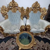 مبل سلطنتی ۷ نفره|مبلمان خانگی و میز عسلی|شهریار, |دیوار