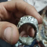 انگشتر یاقوت کبود اصل نقره اتیقه|جواهرات|تهران, نبی اکرم|دیوار
