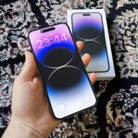 آیفون 14pro max باحافظه256گیگ 2سیمکارت ZAA