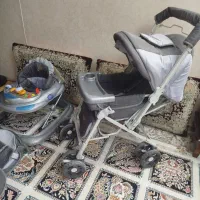ست کامل سرویس کالسکه و کریر وروروک  و ساک نوزاد