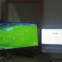 لپ تاپ Lenovo و مانیتور