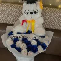 دسته گل های عروسکی و کهکشانی|گل مصنوعی|اردبیل, |دیوار