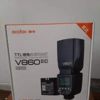 فلاشر  v860ii گدوگس canon  به همراه تریگر