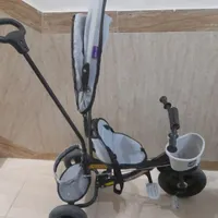 ماشین کودک سه چرخه کالسکه ای کودک نو