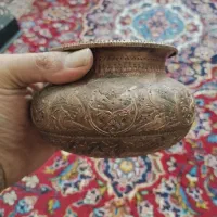 دخل مسی قلم کاری|کلکسیون اشیاء عتیقه|تهران, توحید|دیوار