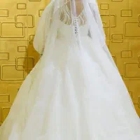 لباس عروس نونو تن نخورده خودم دوختم|لباس|قم, صدوق|دیوار