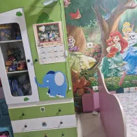فروش کمد بچه وتخت باتشک فنری