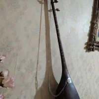 دوتارحرفه ای خوش صدانقره کاری شده|سازهای سنتی|اسفراین, |دیوار